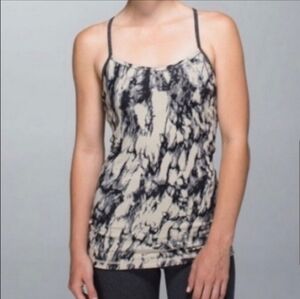 Lululemon Tie Dye Sports Bra Tank Top size 6